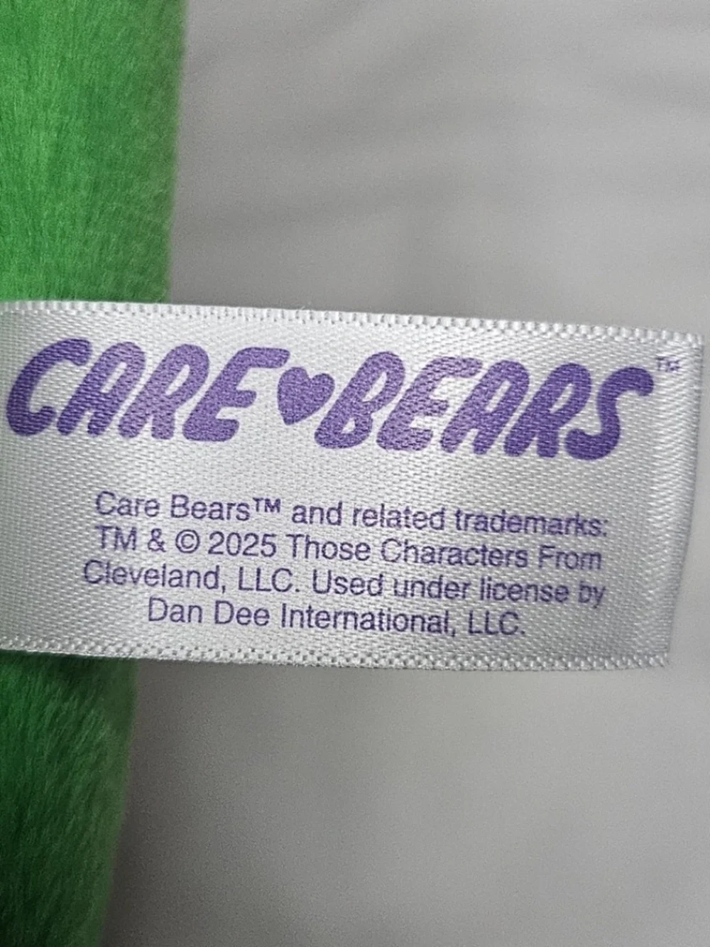 New Set 3 Care Bear Pencil Case Pink Cheer Green Good Luck Lucky Yellow Funshine